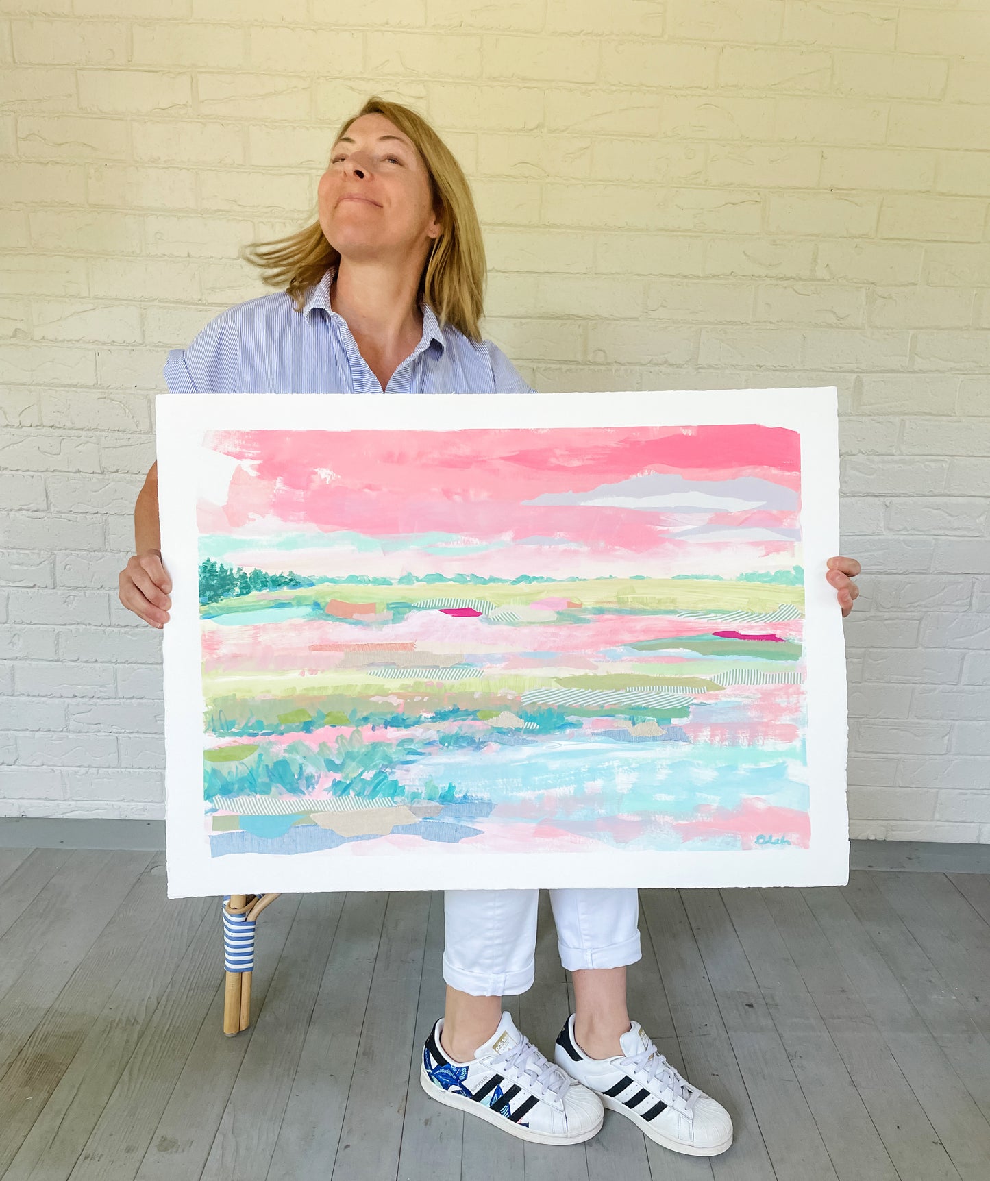 Print - Coral Marsh 4