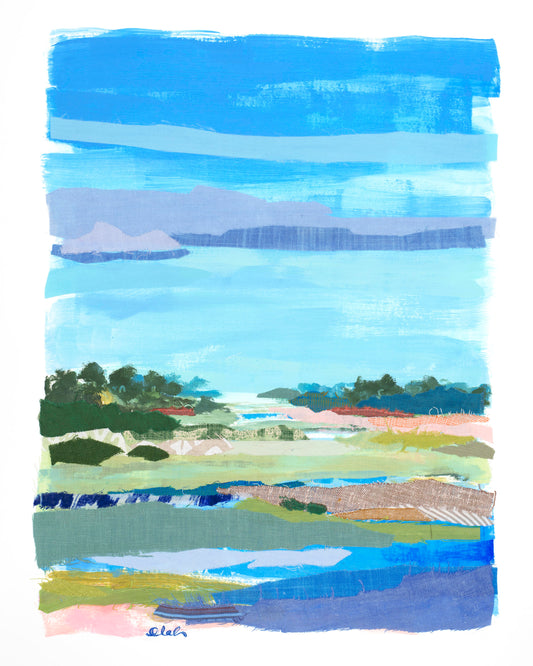 Cooper River Quilt by Karin Olah, fine art print