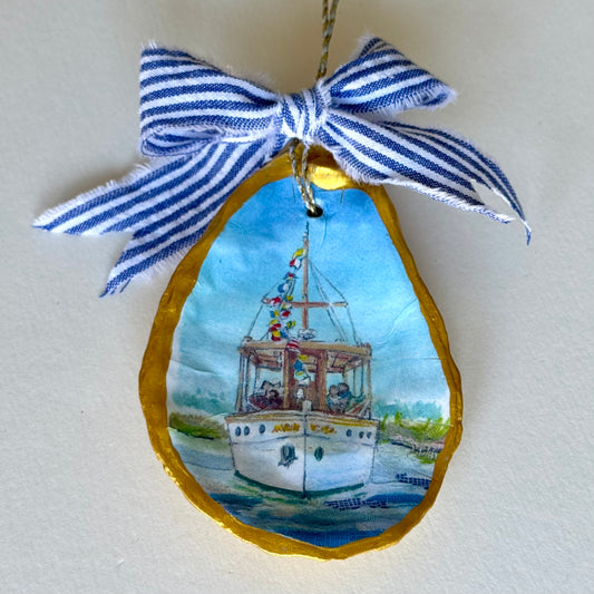 Oyster Ornament - Grace