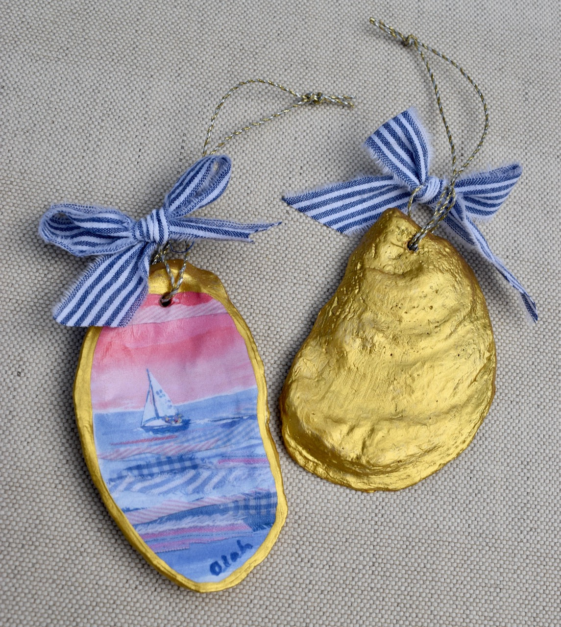 Oyster Ornament - Sailing Lesson