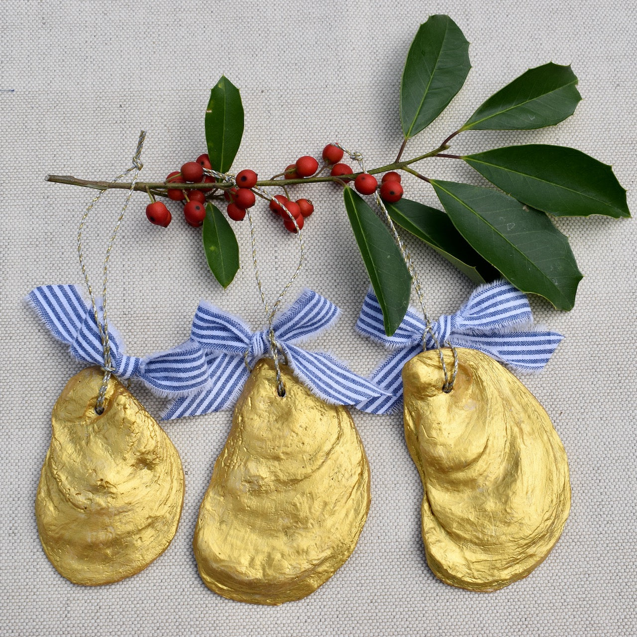 Oyster Ornament - Nine and Wine