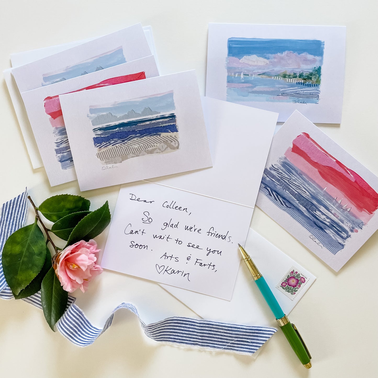 Seascape Greeting Cards