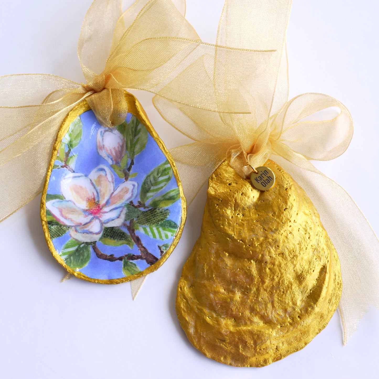 Oyster Ornament - Magnolia