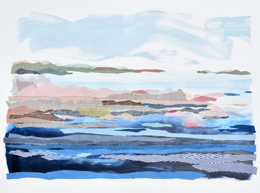 Print - Indigo Summer 3