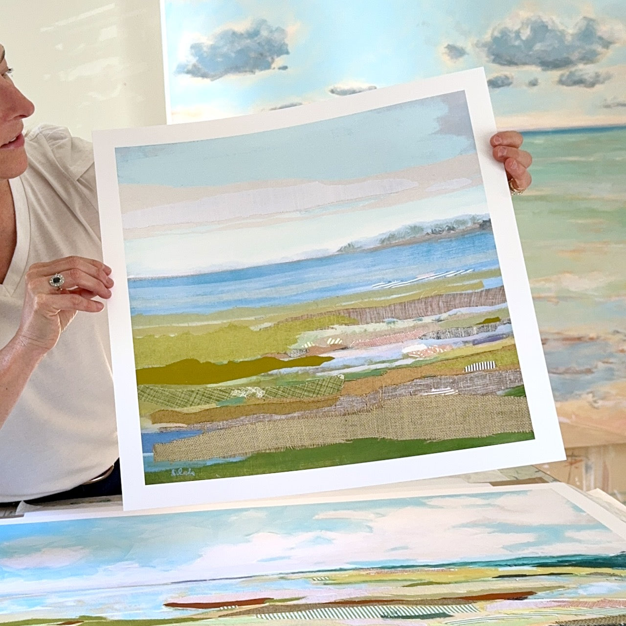 Print - Coastal Stripes 3