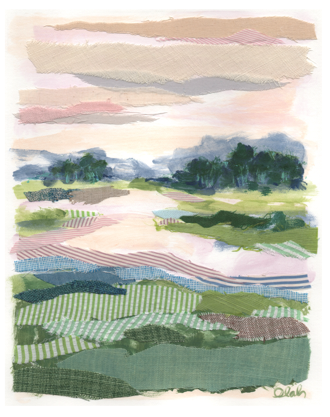 Print - Linen Lake 3