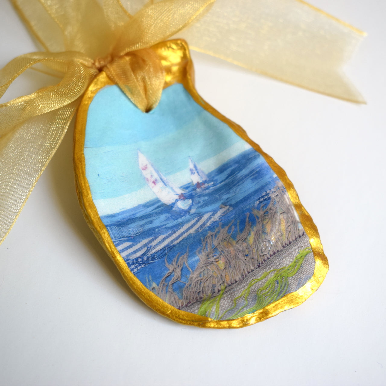 Oyster Ornament - Spartina Sisters