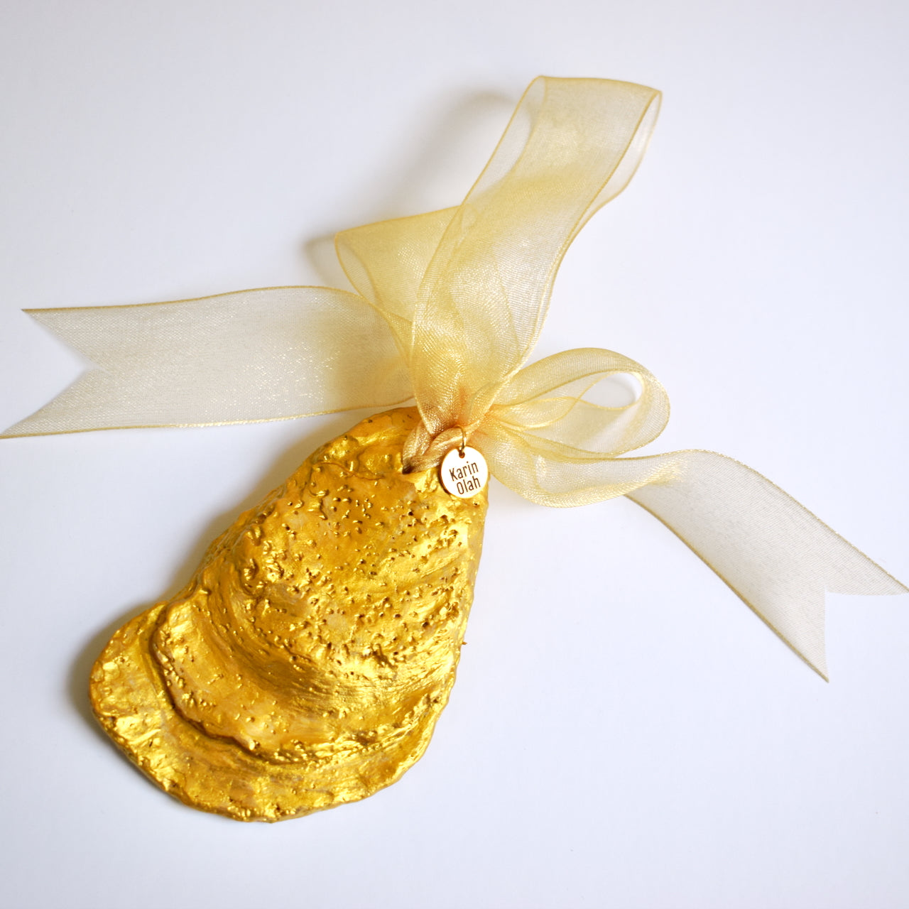 Oyster Ornament - Magnolia