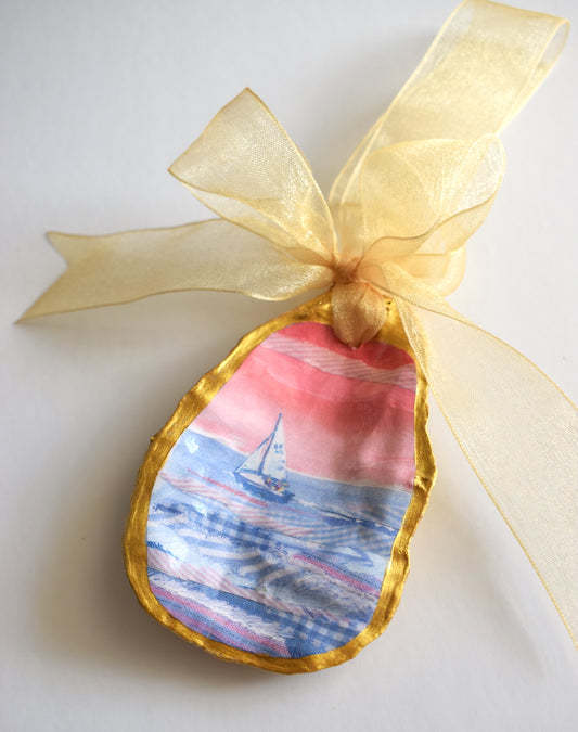 Oyster Ornament - Sailing Lesson